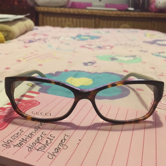 Gucci reading glass frame