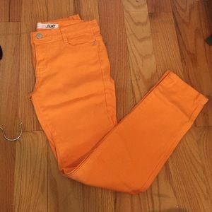 Joe Fresh Orange Slim Jeans