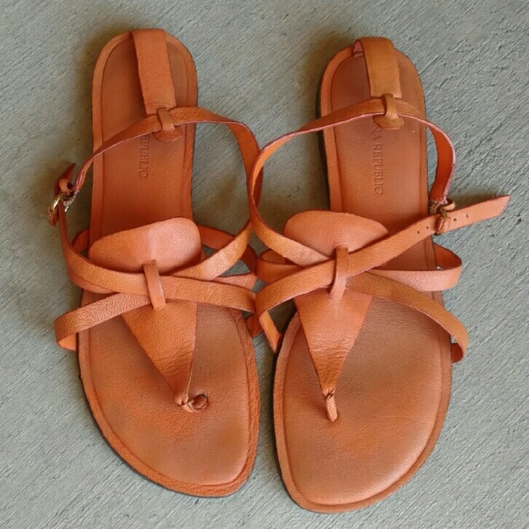 Banana Republic Shoes - Banana Republic Leather Sandals Banana Republic Shoes - Banana Republic Leather Sandals