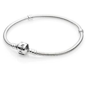 Pandora braided sterling silver bracelet