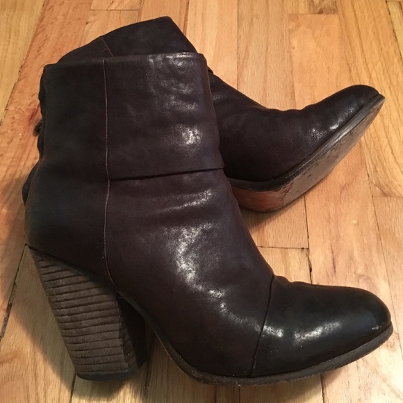 rag and bone leather booties