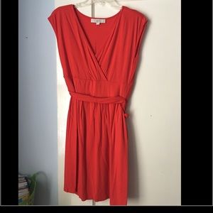 Ann Taylor LOFT orange dress, size Small