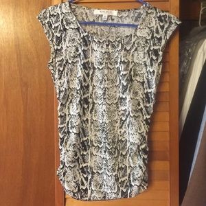 XS Nine West Snake Print Top