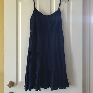 Navy blue dress