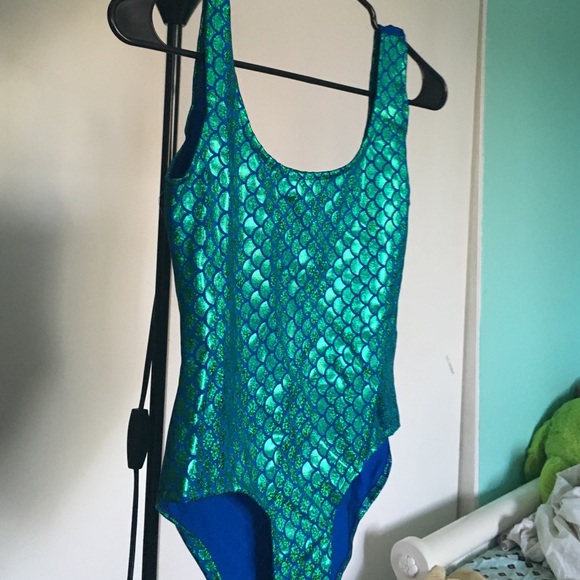 Mermaid inspired onesie