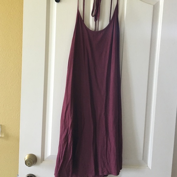 Maroon dress