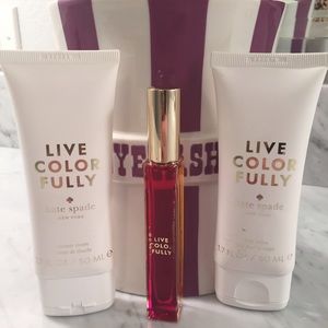 Kate Spade Live Colorfully Perfume Rollerball Set Kate Spade Live Colorfully Perfume Rollerball Set
