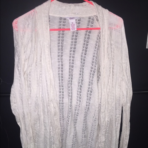 Candies cream colored cardigan