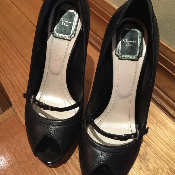 Authentic Christian Dior Black pumps - Picture 3 of 4