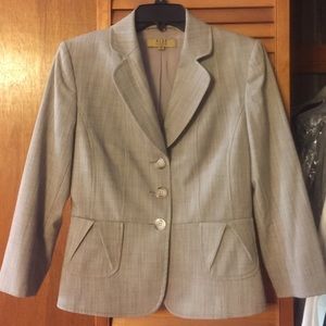 Alex Marie Khaki Skirt Suit