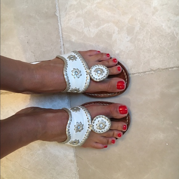 Jack Rogers classic sandal.