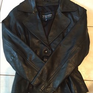 Wilson leather jacket size medium