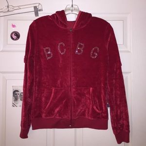 BCBG Maxazria velour jacket