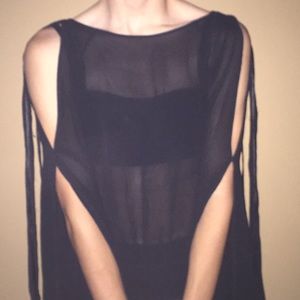 Express sheer top