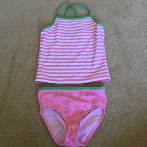 LIKE NEW Land's End Watermelon Bathing Suit