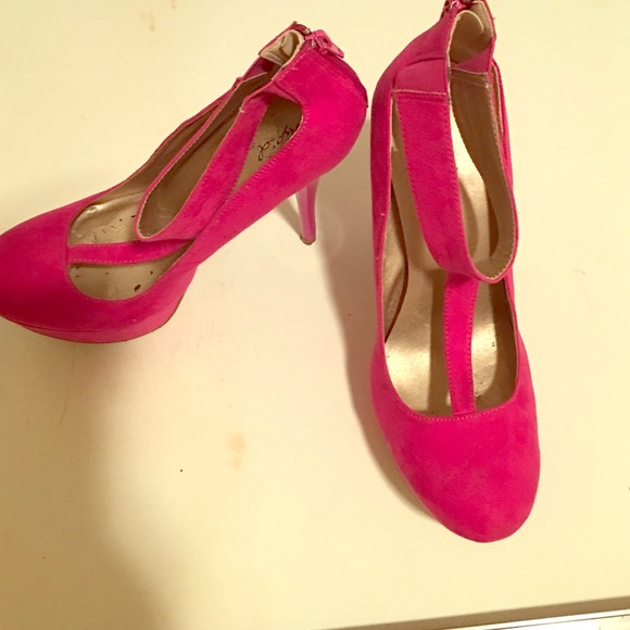 Pink cute shoes