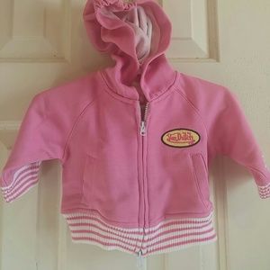 Von Dutch baby girl hoodie