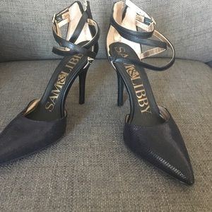 Sam and Libby Ankle Strap Heels Size 8.5