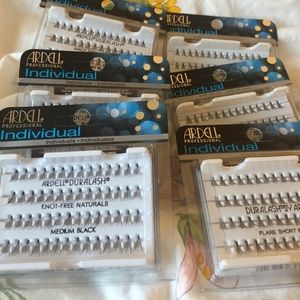 6 Boxes Ardell Individual Fake Lashes Short&Medium