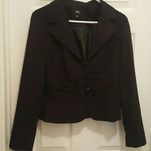 Black fitted blazer