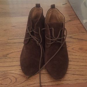 Nine West Brown Booties