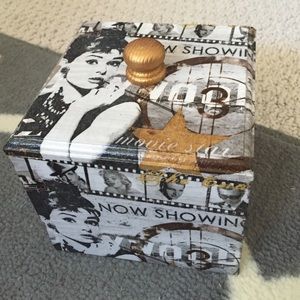 Audrey Hepburn keep sake box