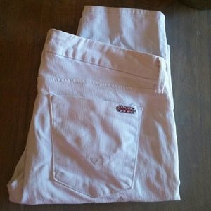 White Hudson skinny jeans