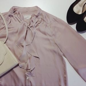 Mauve Chiffon Blouse