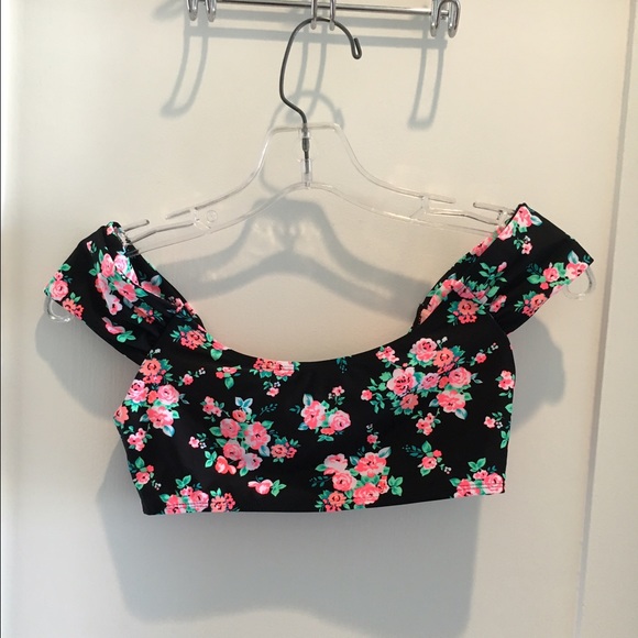 Floral bikini Top