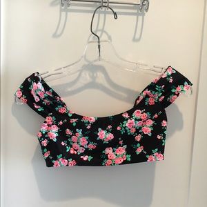 Floral bikini Top
