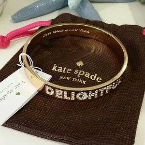 Authentic kate spade Bracelet New with tag & pouch