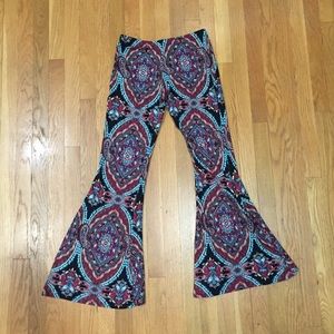 70s inspired bell bottoms.