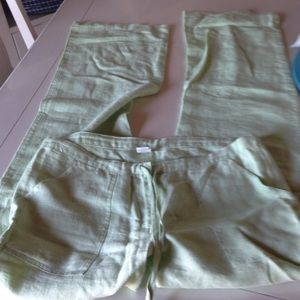 Pants - Mint green linen pants Pants - Mint green linen pants