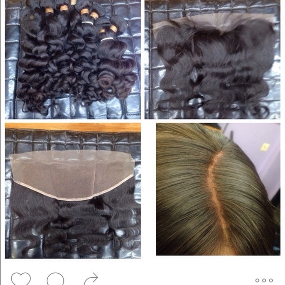 Lace closure 14 inches $80 hair extensions