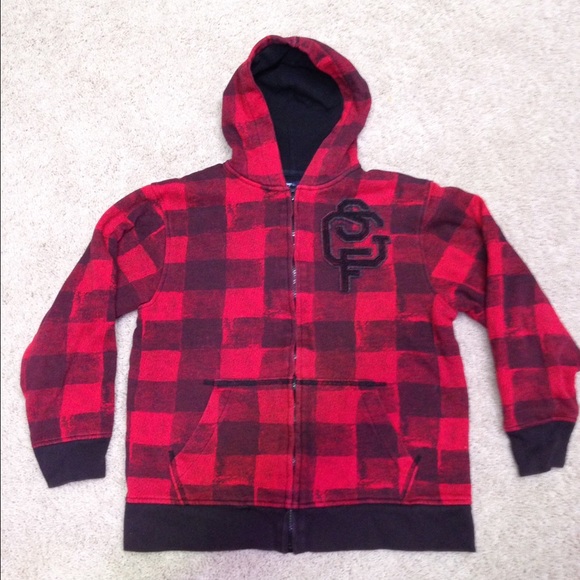 Gap zip up hooded jacket.  Boys size XL.  EUC.