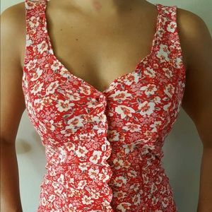 Floral top from urban outfitters