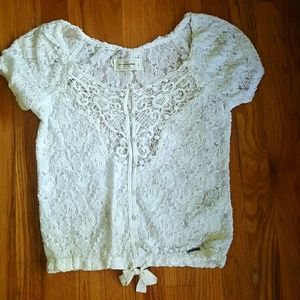 Gorgeous lace top from Abercrombie and Fitch