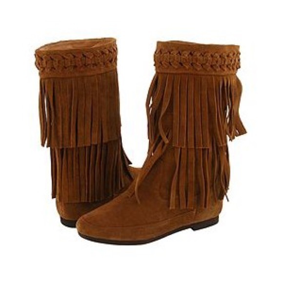 Steve Madden Chestnut Suede Boots - Picture 4 of 4