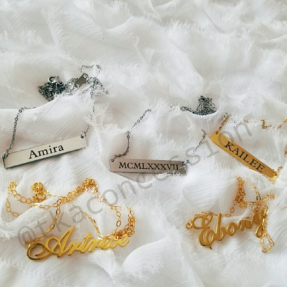 Customized Name Necklaces