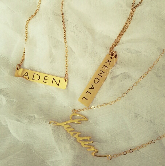 Customized Name Necklaces - Picture 2 of 2