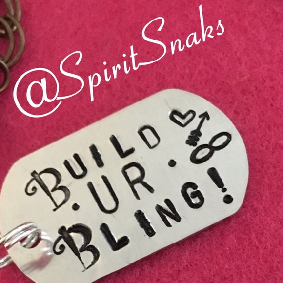 🎉HP🎉🗝Custom🗝Stamped🗝Keychain🗝Build UR Bling✨ - Picture 4 of 4