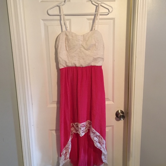 SIZE LG SUMMER HIGH LOW DRESS