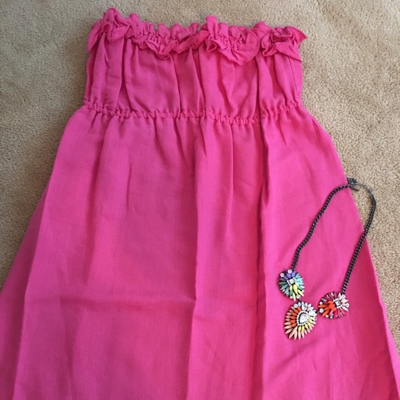 J. Crew strapless coverup/dress