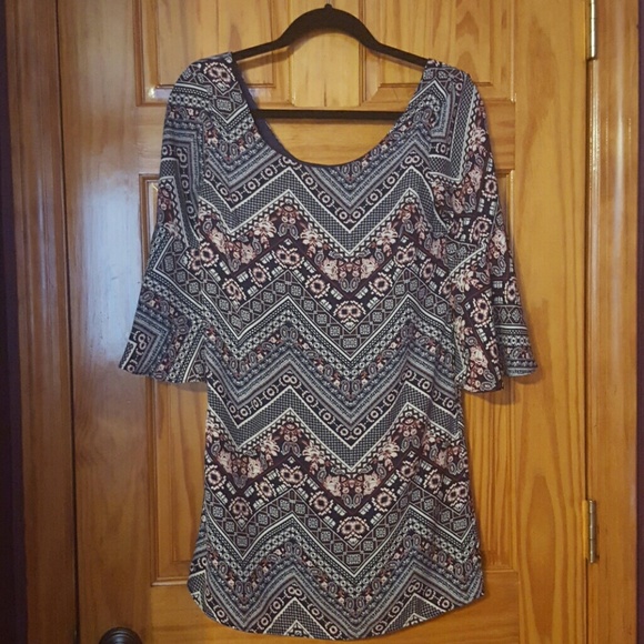 Charlotte Russe 70's inspired dress