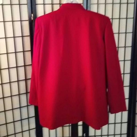Sag harbor red wool jacket - Picture 2 of 3