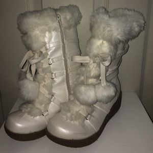 Sonoma White Winter Boots
