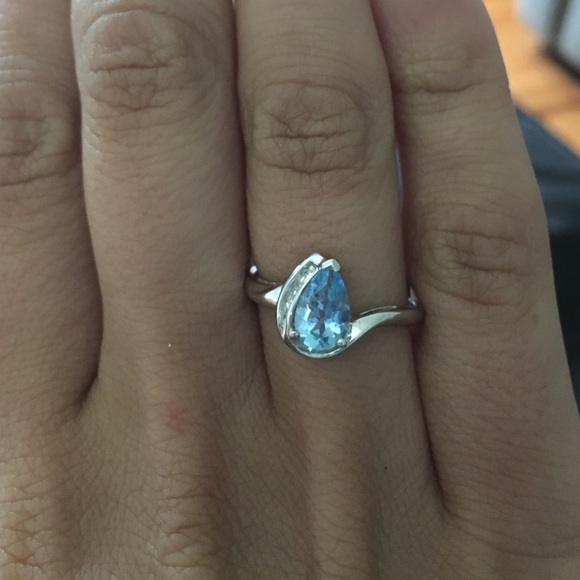 Blue Topaz Ring