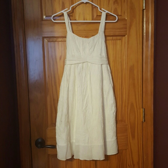 White summer dress