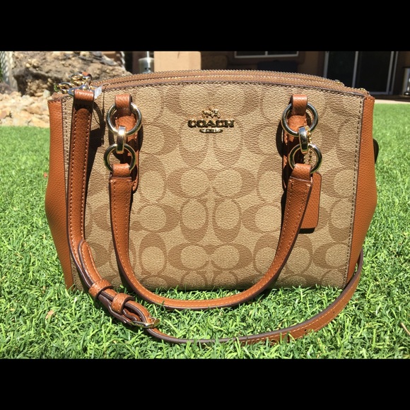 Coach satchel with crossbody strap - Picture 1 of 1