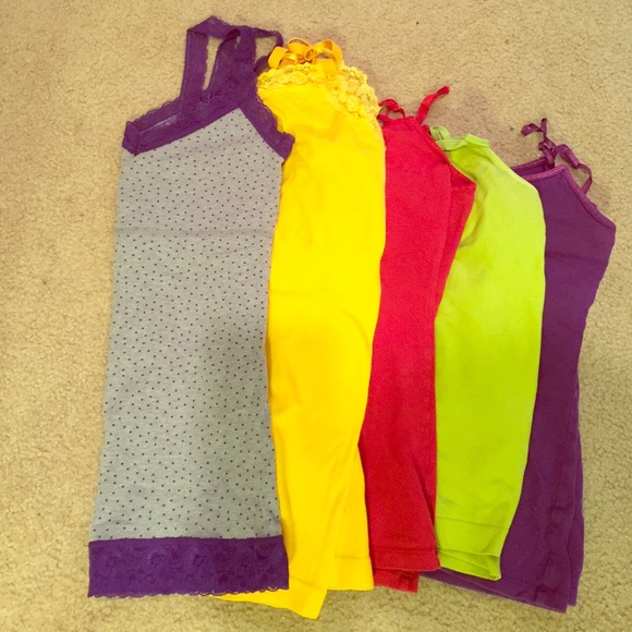 Colorful Pack of Camisoles